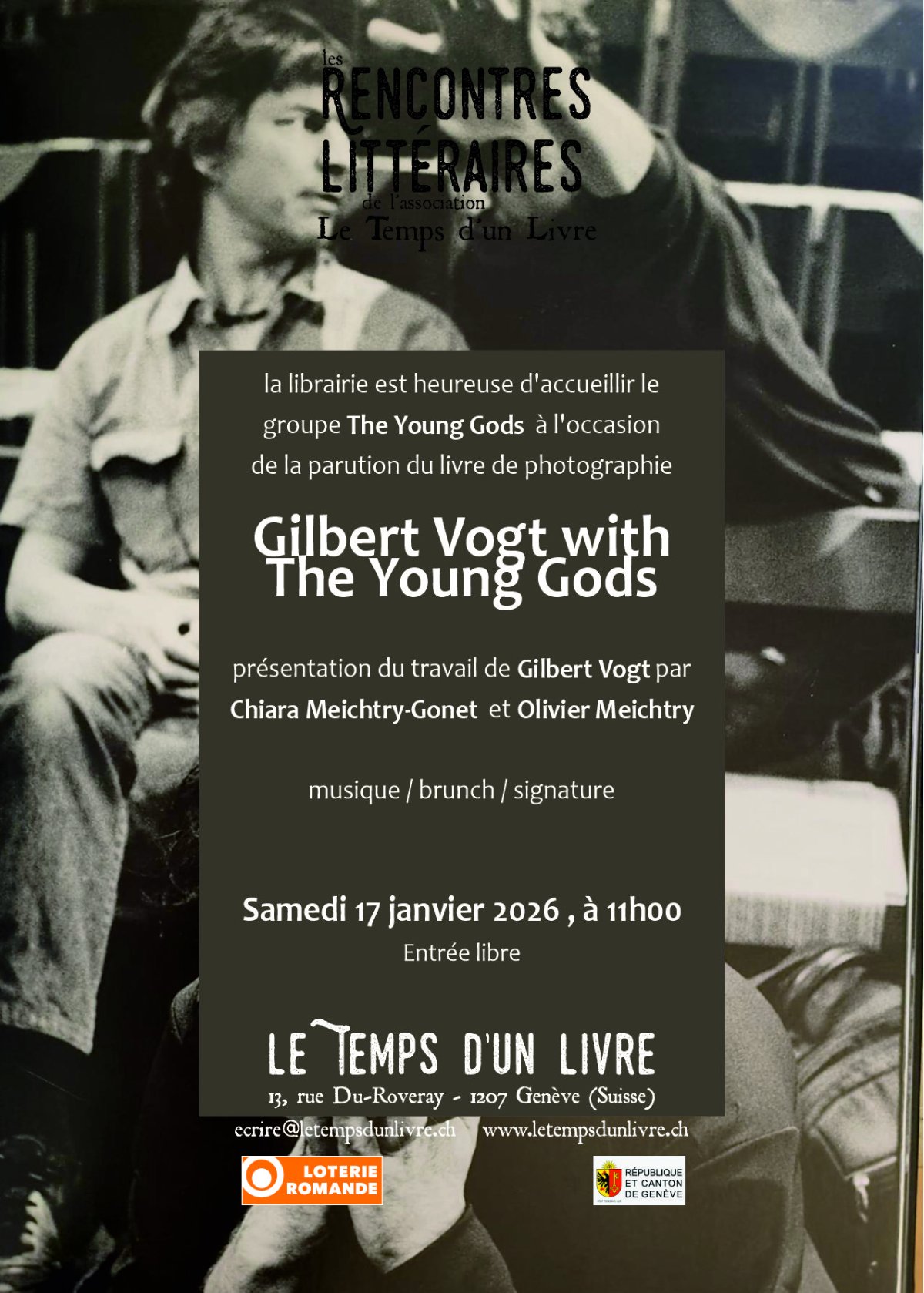 Gilbert Vogt with The Young Gods