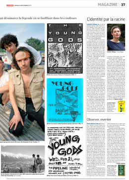 “TROIS HOMMES À L’IMAGE DES DIEUX”