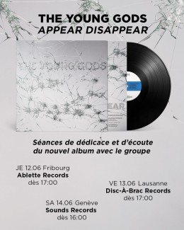APPEAR DISAPPEAR – Signing session